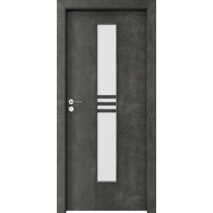 Porta STYL 1 Betón Tmavý 